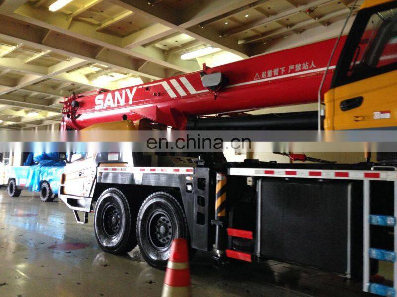 Brand new SANY STC750 75 ton knuckle boom crane auger truck