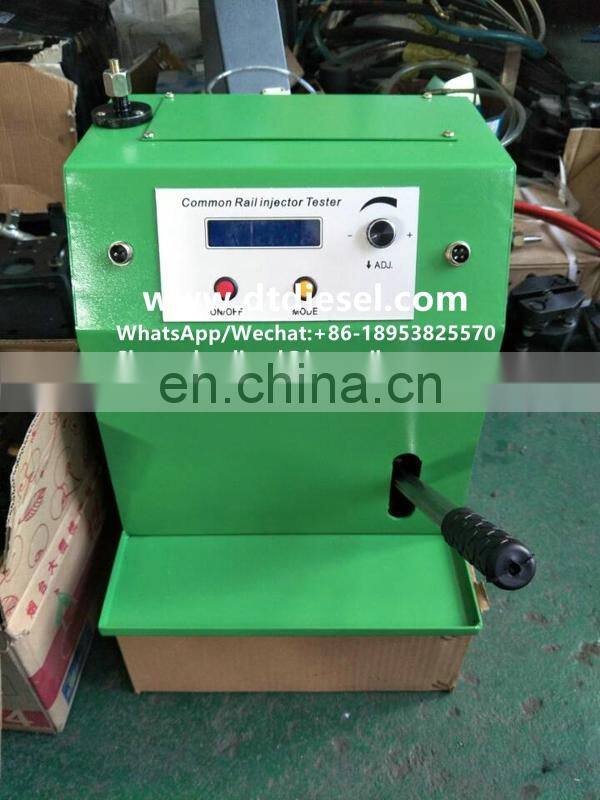 CR700L Simple test bench to test common rail injector