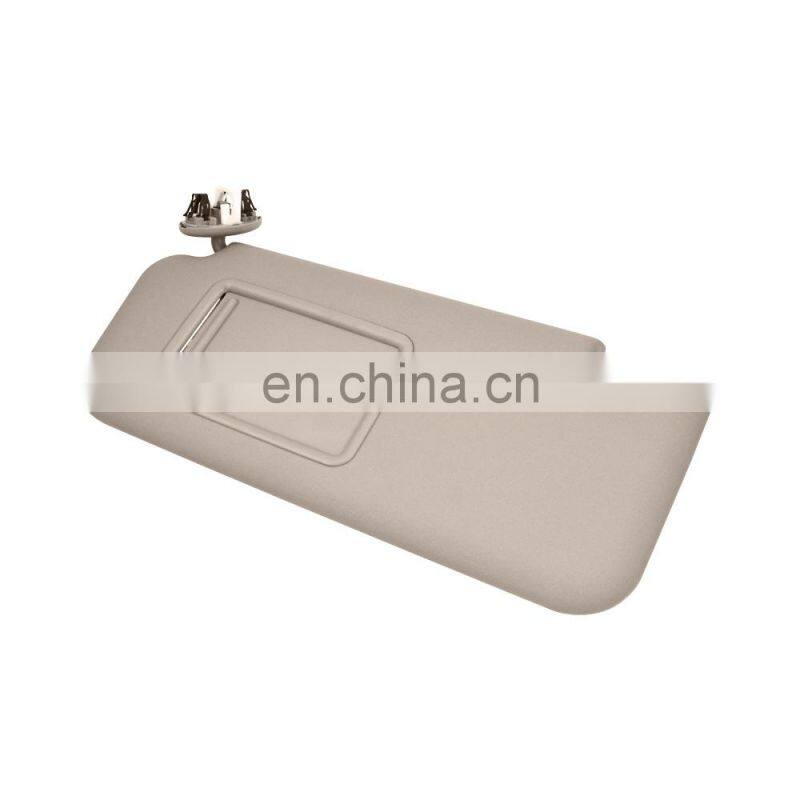 Tan Beige With Vanity light Left Driver Sun Visor For Toyota Rav4 2006-2009 74320-42501-A1