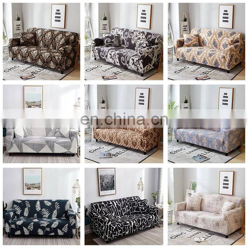 Elastic All-inclusive Couch Case Stretch Sofa Cover Slipcovers for Different Shape Sofa Loveseat Chair L-Style Sofa Case