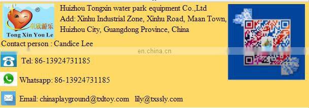 Water park used swimming pool slide for theme park