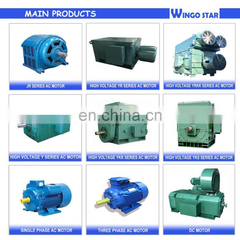 high voltage YRKK series water proof 11KV slip ring AC induction electric motor