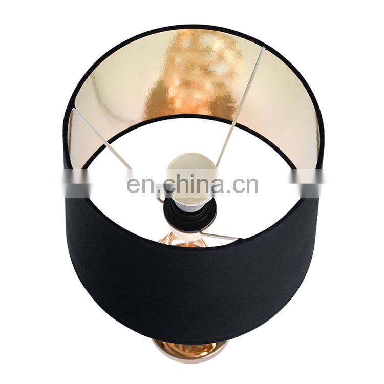 Nordic vintage design gold metal creative table lighting luxury for restaurant hotel home