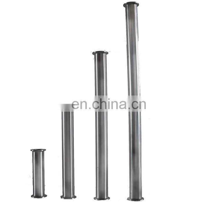 Stainless Steel 3"x18" material tube column bho extractor tube essential oil extractor distiller