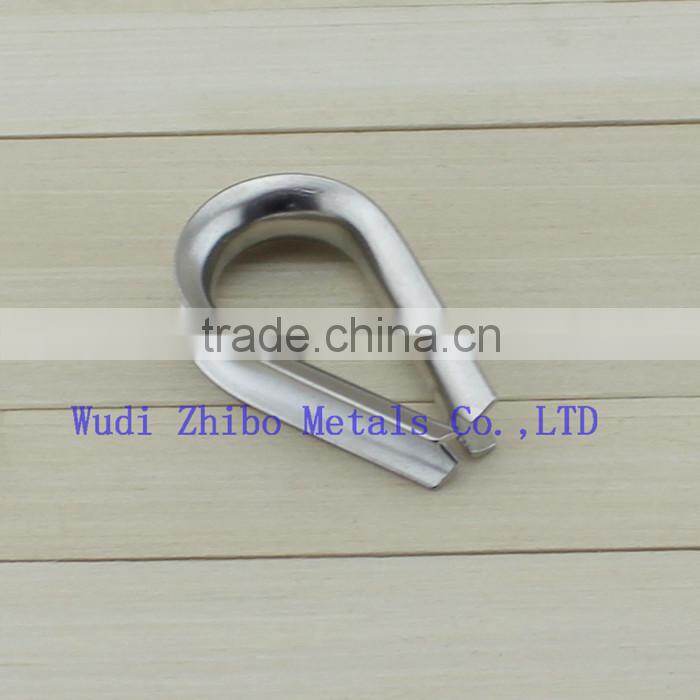 stainless steel wire rope thimble US type thimble G414