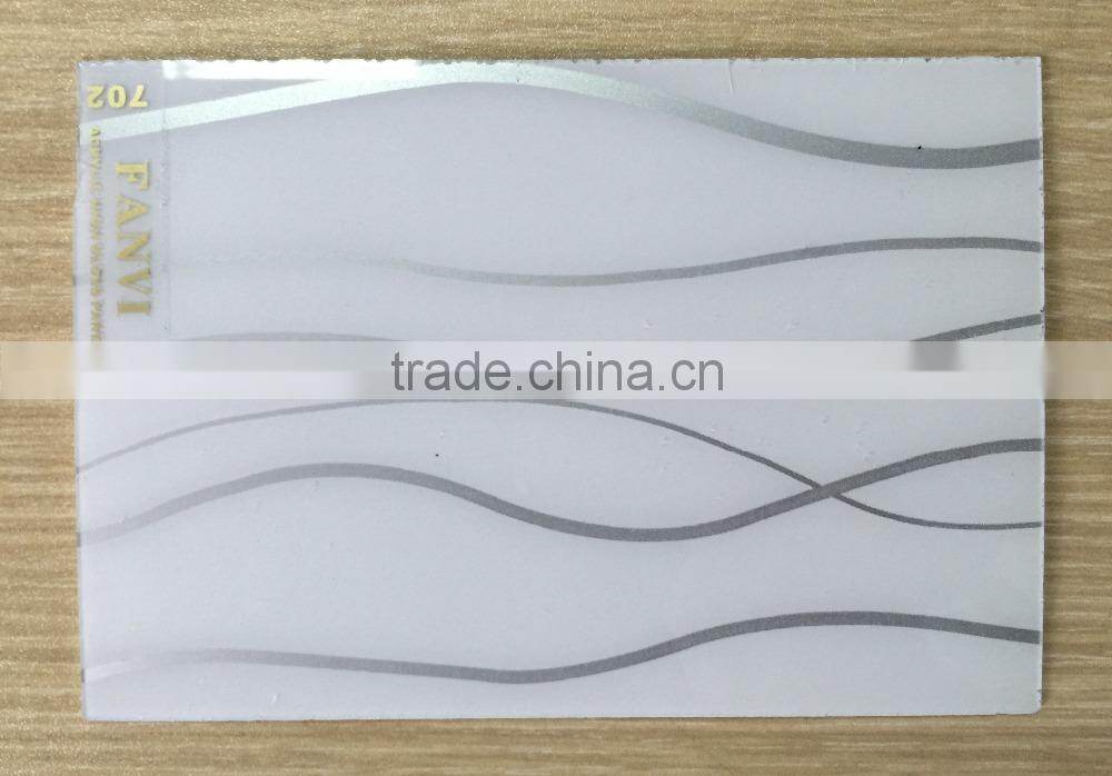 1mm plastic sheet PVC waterproof board on plywood