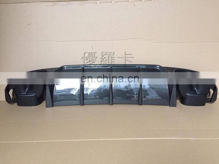 carbon finber diffuser for e class w212 with exhuast tips w212 sport diffuser and muffler tips carbon finber material 2017 styl