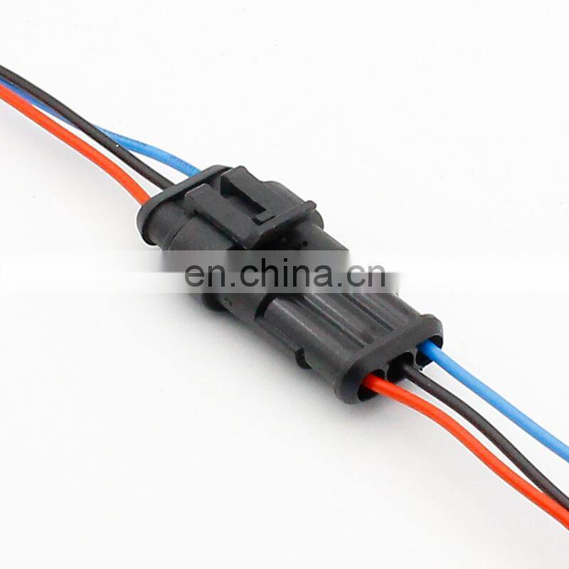 Auto wire connector 1 2 3 4 5 6 Way 1P 2P 3P 4P 5P car connector Male Female Waterproof Electrical Connector Plug with cable