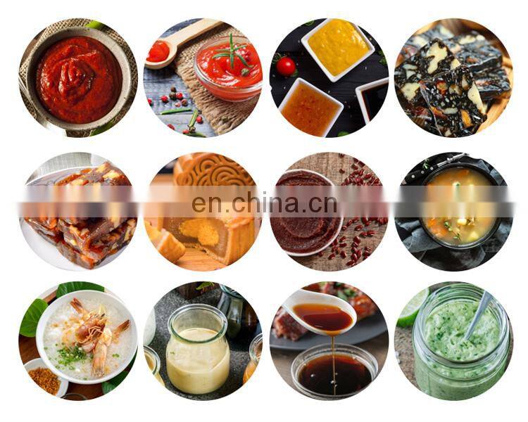 Automatic Steam heating pepper paste cooking mixer machine jacketed kettle