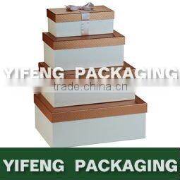 cosmetic gift set packaging box with magnet closure