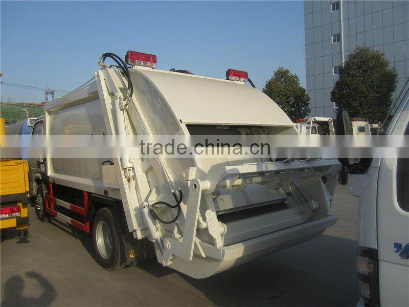DFAC 5cbm Small refuse compactor garbage truck