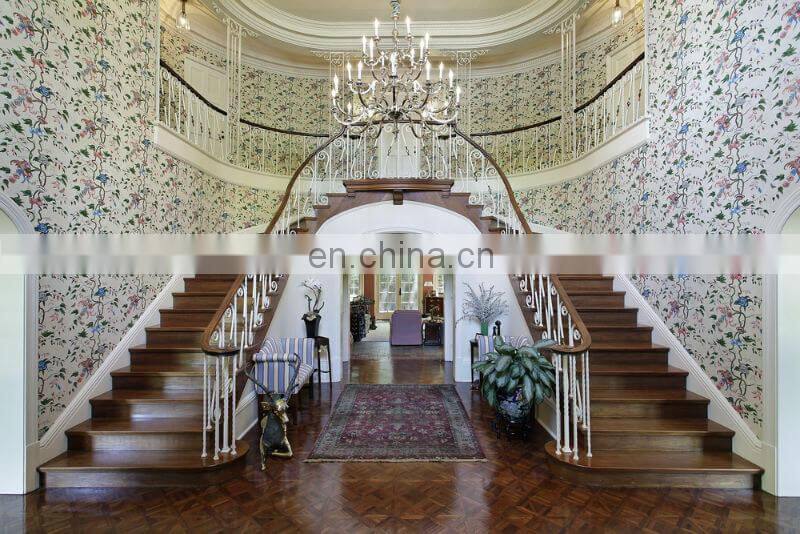 luxury home plans contemporary curved double staircase for sale