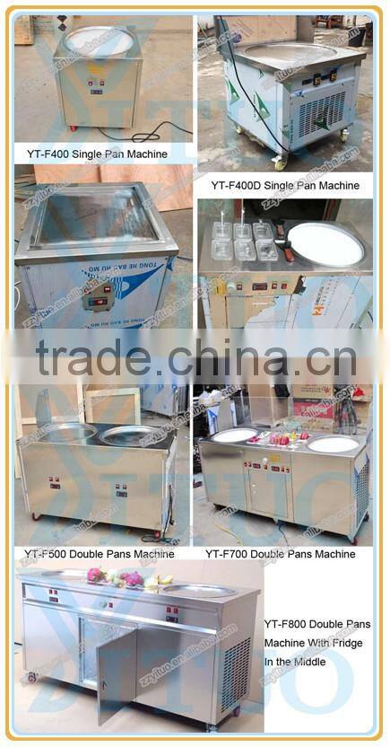 Good Feedback and Fashionable Design Stir Ice Cream Roll Machine