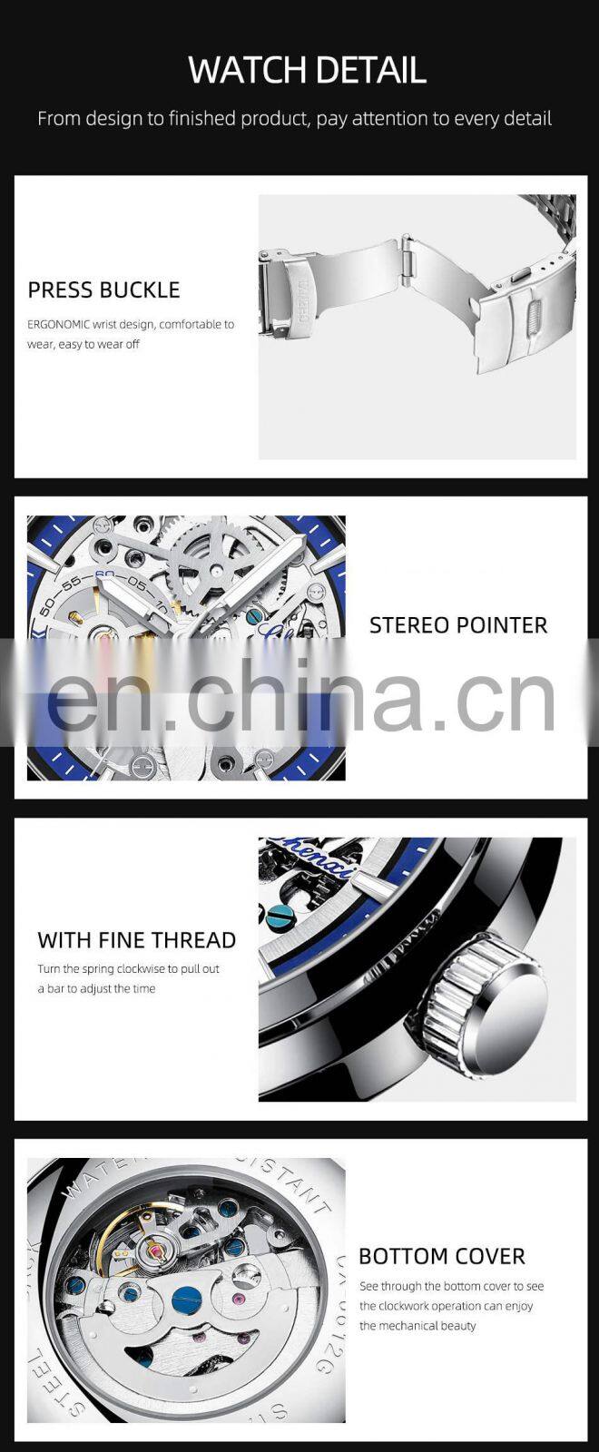 CHENXI 8842 Mechanical watches for man fashion Business Sports Wristwatches Male watches automatic watches men