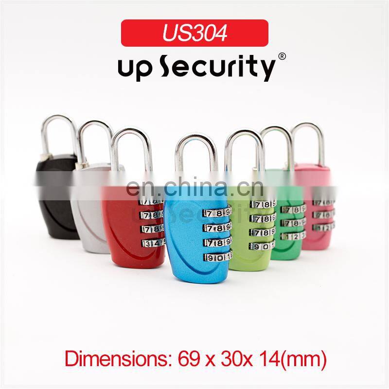 Factory produce Amazon hot selling GYM Locks 4 digit briefcase combination lock Luggage