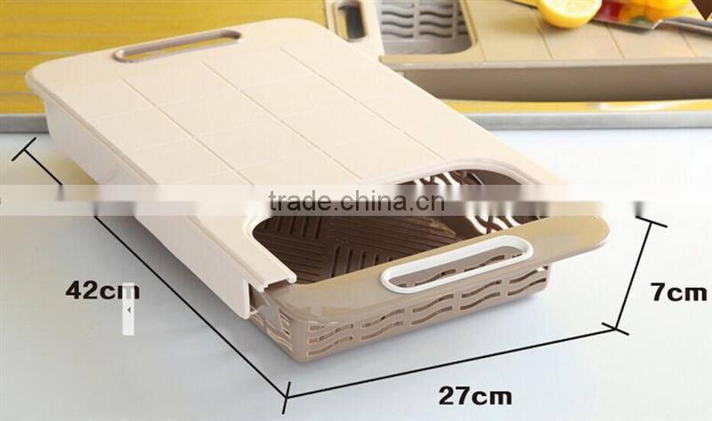 KH Amazon Hot Seller Lovely Cutting Board With Drawer