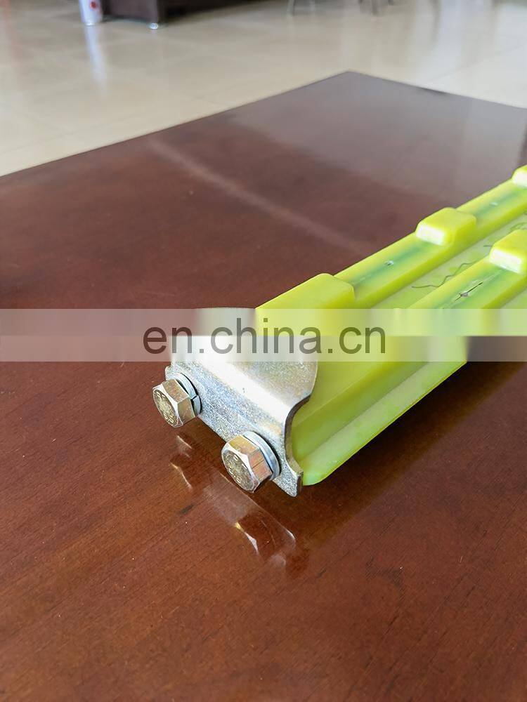 engineering plastics Polyurethane plastic sheet uhmw wear strip Chain track plate
