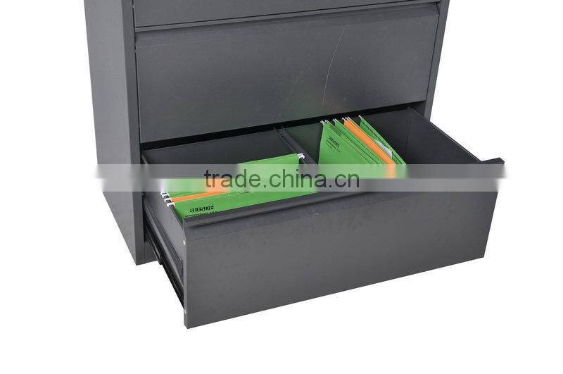 Hight quality factory 4 drawer lateal filing cabinet steel stationary cabinet