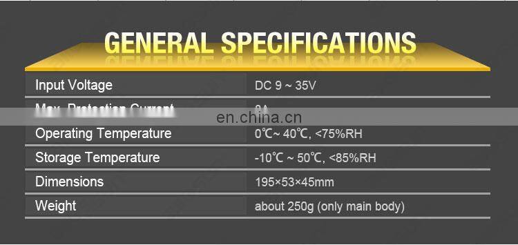 Allosun EM288 Automotive Multimeter Car Battery Voltage Tester Lamp Continuity Check Relay Check