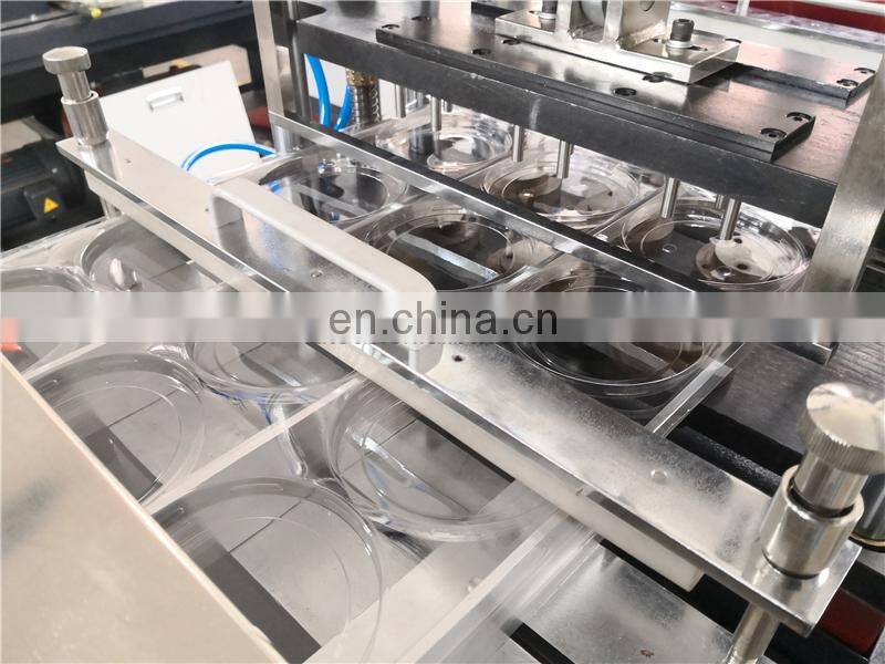 PCL420 High Speed Automatic Plastic Cup Lid  Cap Forming Machine for Coke & Coffee cup use
