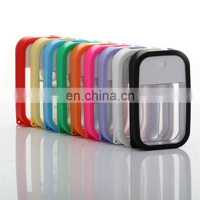 Silicone Holder Keychain Card Mist Sprayer 50ml Credit Card Spray Sanitiser