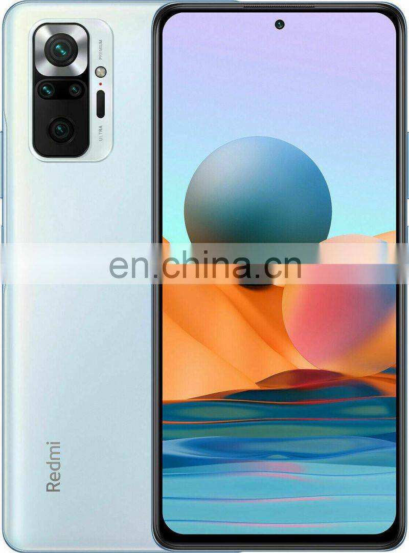 Newest Red mi Note 10 Pro AMO LED 120Hz Smartphone 108MP Quad Camera S732G Octa Core 5020mAh 33W Fast Charging Mobile Phones