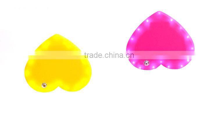 Customized heart power bank 6000mAh power battery charger no logo