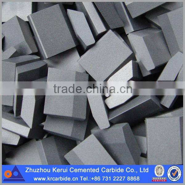 Cemented carbide cutting tips SS10 stone cutting carbide with competitive price