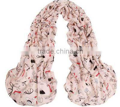 2013 custom colorful ladies fashion new knitted scarf