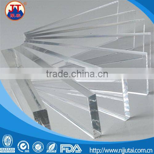Transparency and good anti-aging PVC transparent hard board