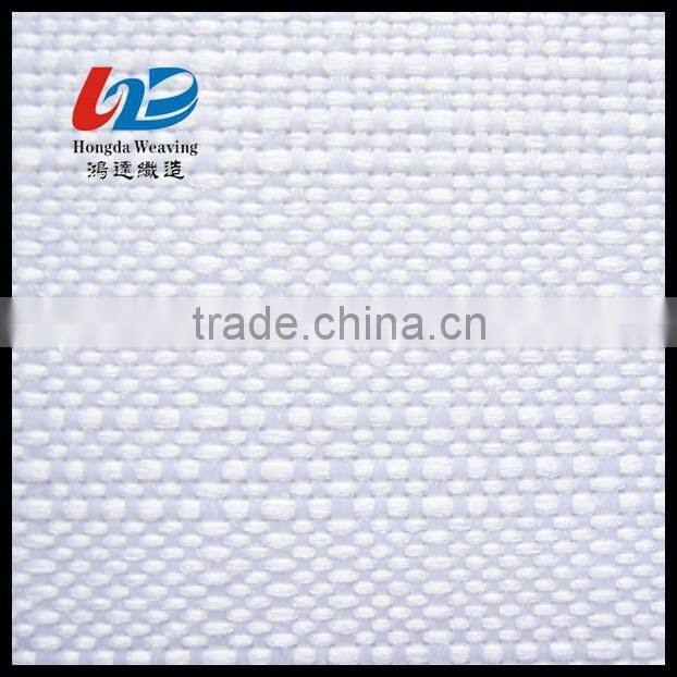 100% polyester White Dobby Fabric with PU/PVC Coating For Bags