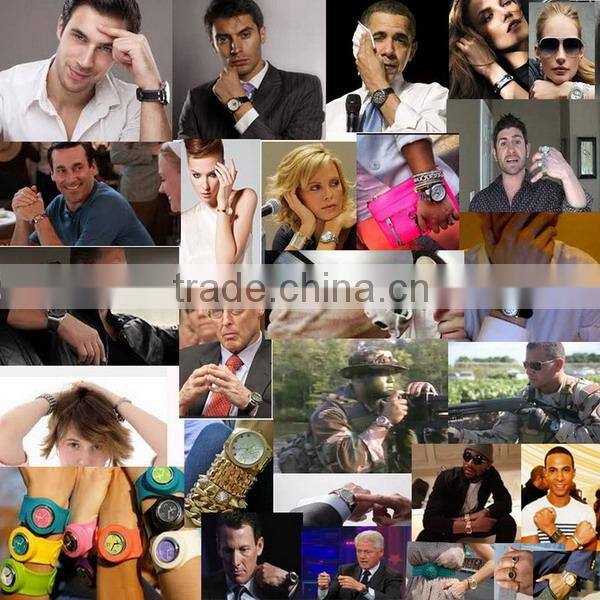 Fashion Leopard band world map print watch