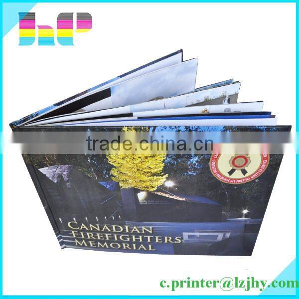 A4 Classic Black and White Hardcover Book Printing