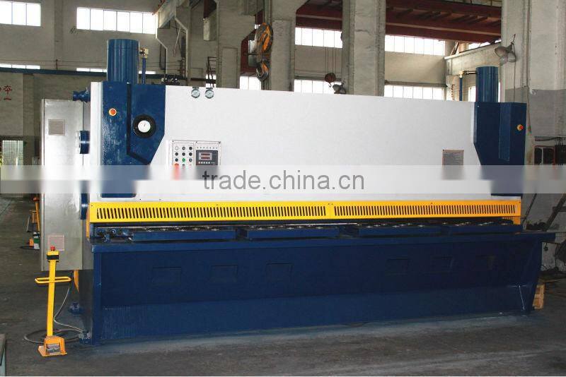 QC11Y guillotine hydraulic shearing machine, metal cutting machine, cnc shearing machine