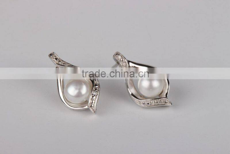 New Trendy Design Real Pearl Earring Designs