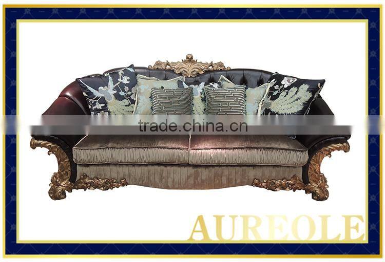 AK-3223 Latest Style High Quality Italian Corner Sofa Set