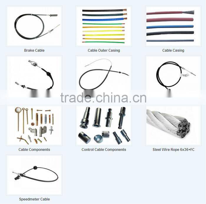 Automotive Control Cables(accelerator ,clutch,brake cables and cable components)