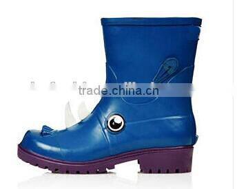 Blue garden boots