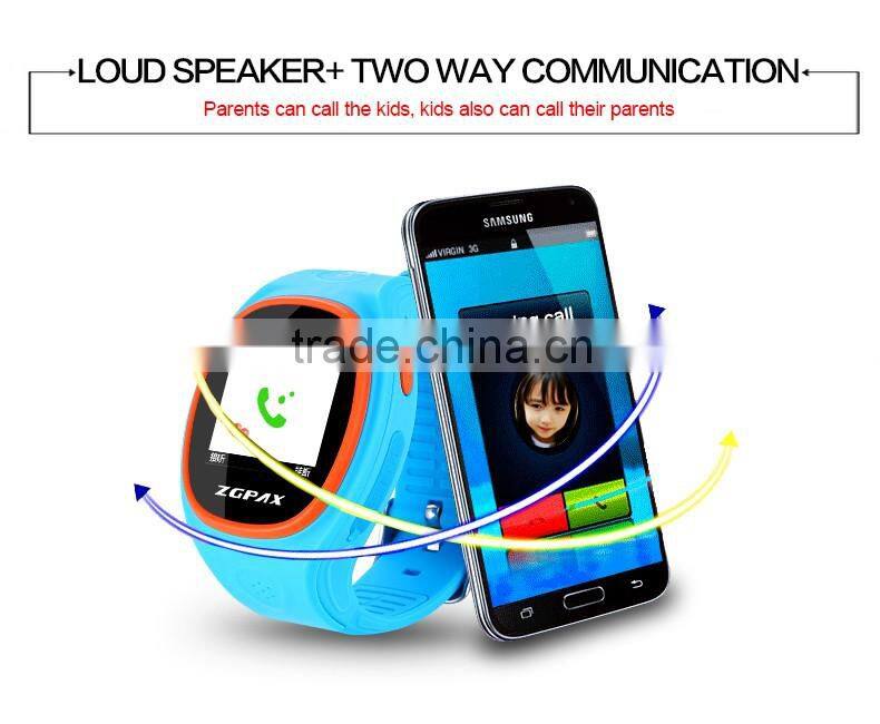 S866 2-way Conversation Kids Phone Watch with SOS GPS, New Arrival Safe Children kids GSM Phone watch