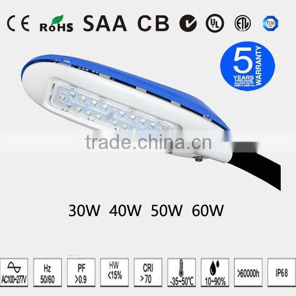 High brightness 30W luxeon chip new ce fcc rohs approval High brightness led street light