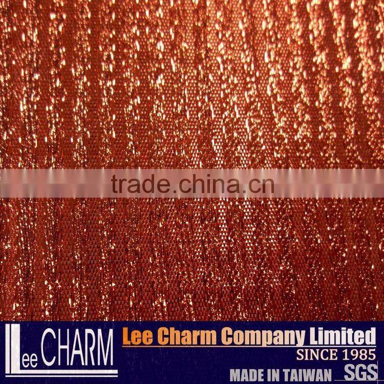 Polyester Metallic Jacquard Fabric for Garment