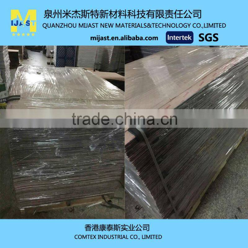 Paper board laminated with EVA