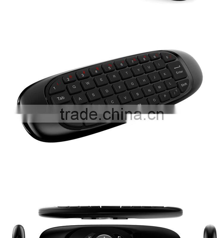 Double sided air mouse with IR learning function