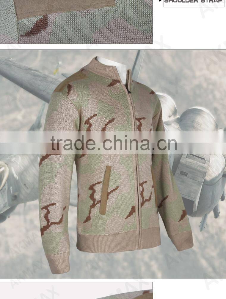 Comfortable And Durable Military Camouflage Sweater From AKMAX