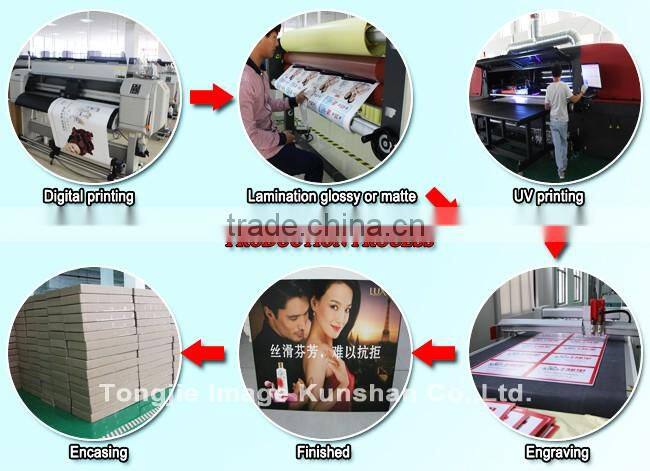 Wholesale cutting sticker poster, removable sticker poster