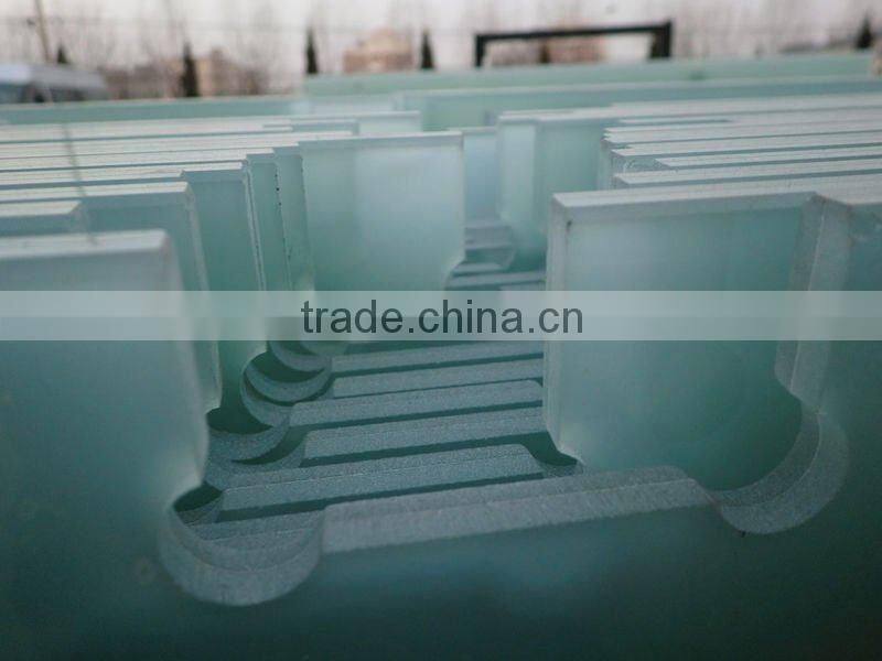 Silk screen tempered Glass