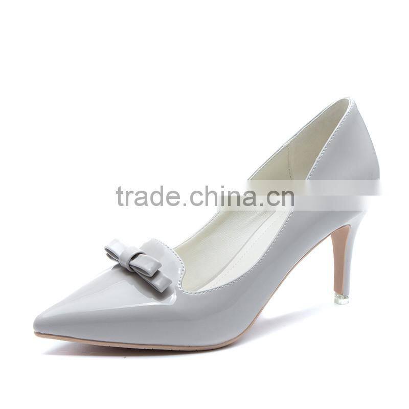 pointed toe italy design elegant high heel lady shoes