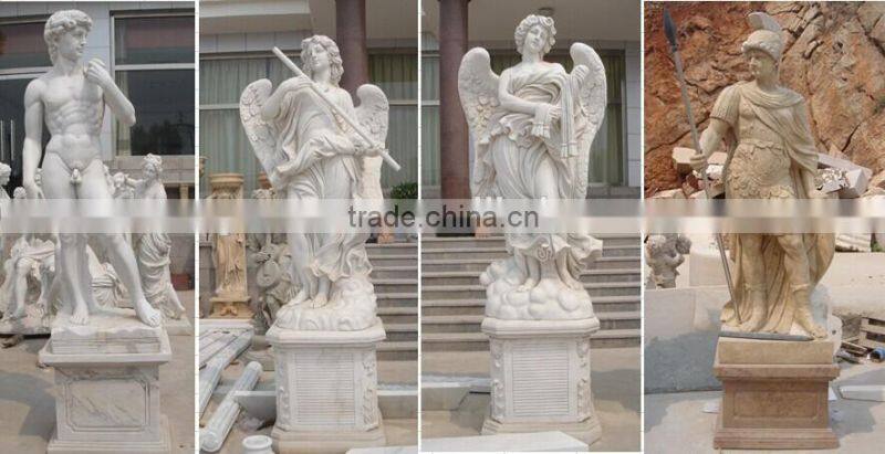 white marble four season garden statues