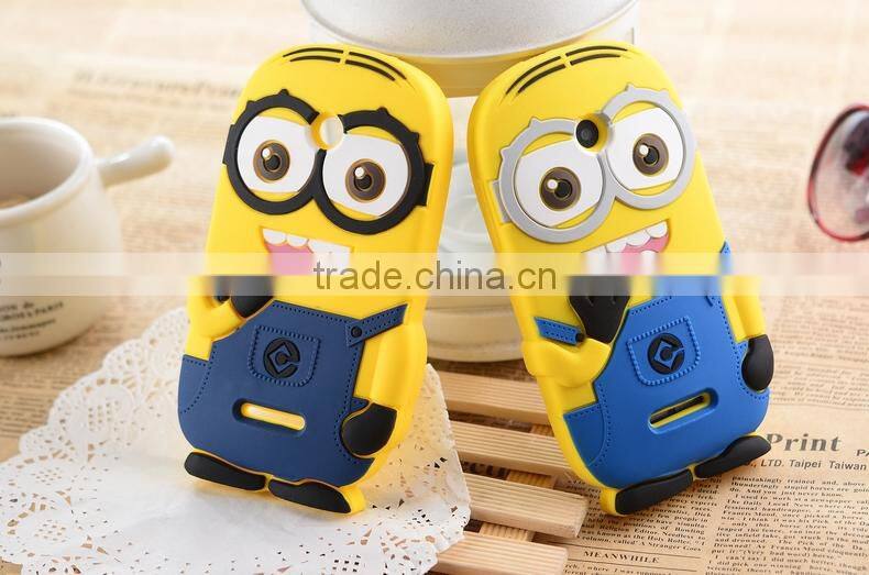 Keno 3D Despicable Me II Minions Style Silicone Case Cover for Lenovo A390