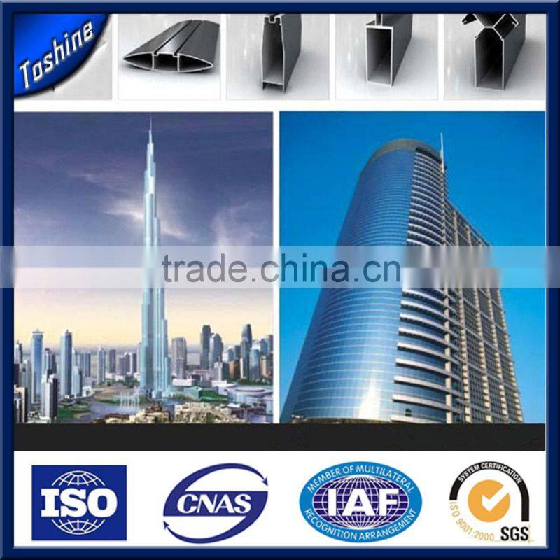 natural anodized construction aluminum profiles for furniture